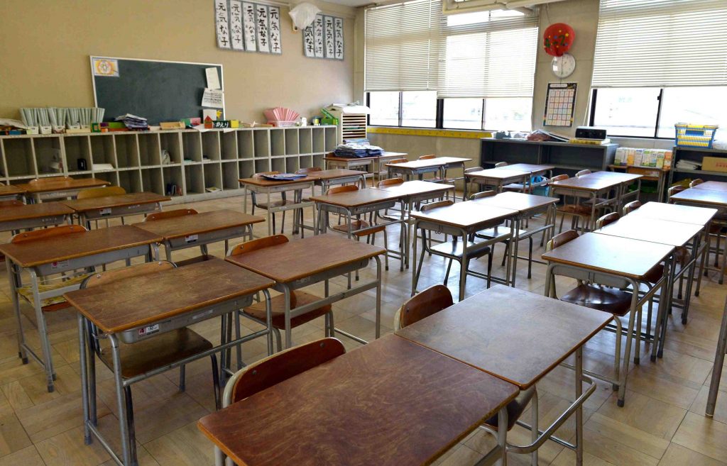 Cape Town school classroom