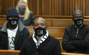 Mmusi Maimane sitting in court